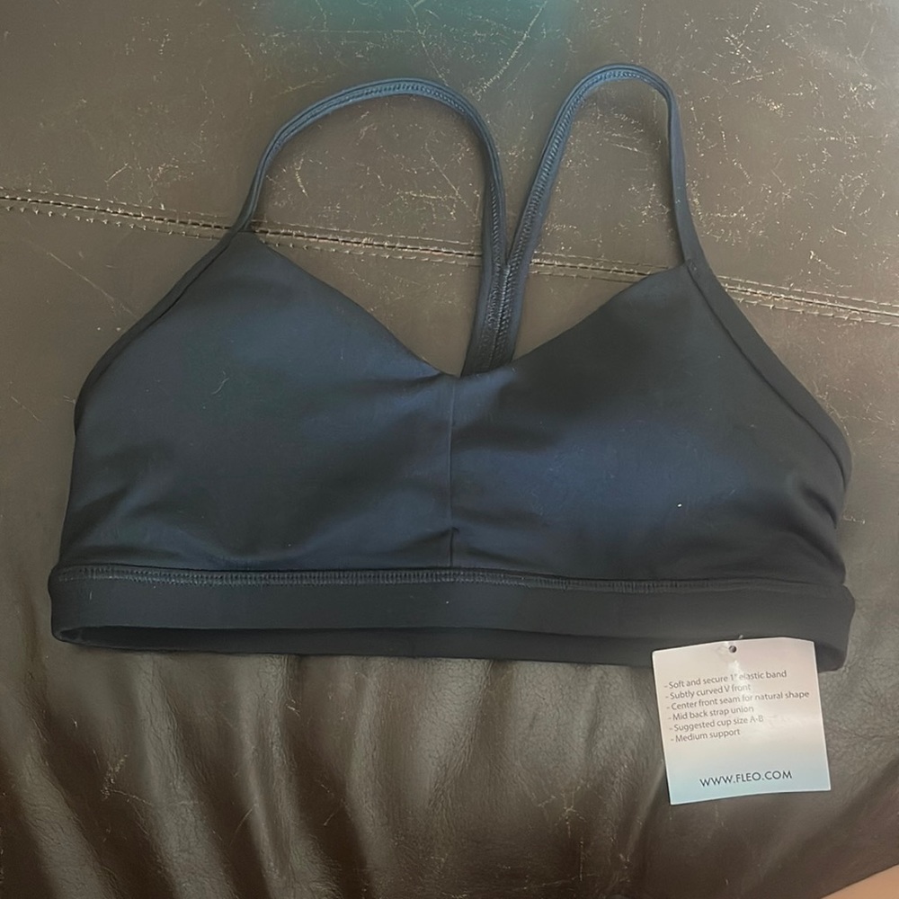 Fleo reinette sports bra black